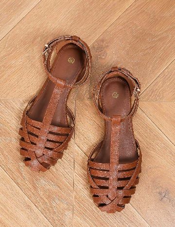 Sandale SHEIN, maro