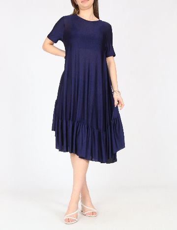 Rochie medie Zara, albastru