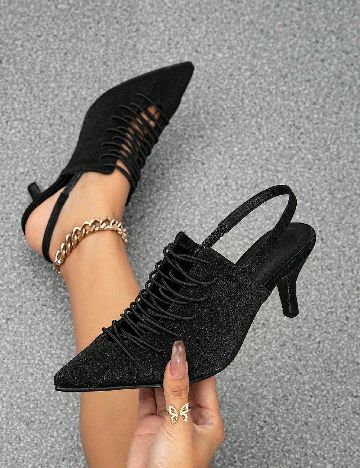 Pantofi SHEIN, negru