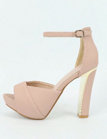 Sandale SHEIN, roz pal