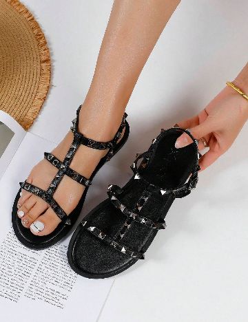 Sandale SHEIN, negru