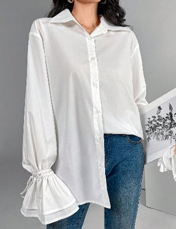 Camasa SHEIN, alb
