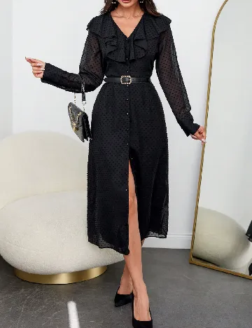 Rochie medie SHEIN, negru