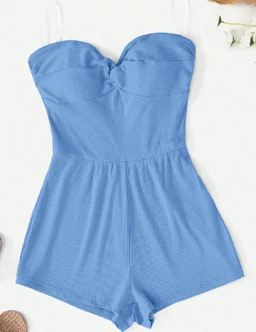 Salopeta SHEIN, albastru