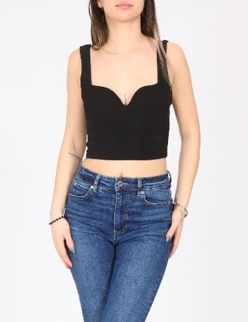 Top Zara, negru