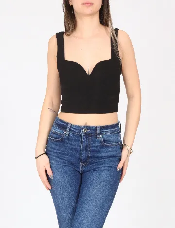 Top Zara, negru