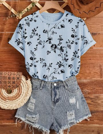 Tricou SHEIN, albastru