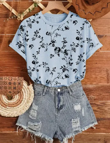 Tricou SHEIN, albastru