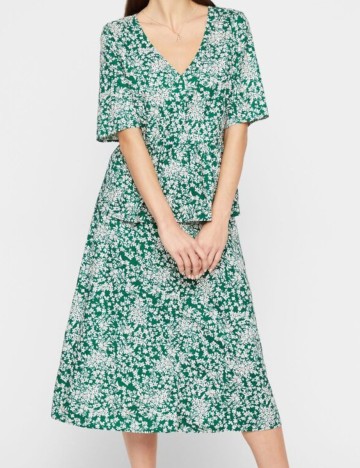 Bluza Pieces, verde
