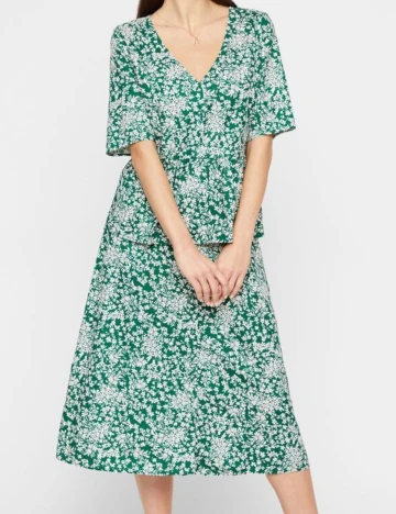 Bluza Pieces, verde