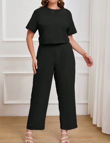 Compleu SHEIN CURVE, negru