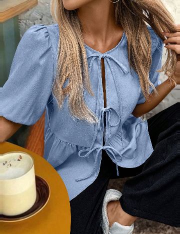 Bluza SHEIN, albastru