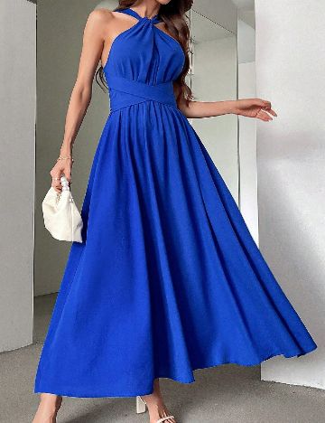 Rochie lunga SHEIN, albastru