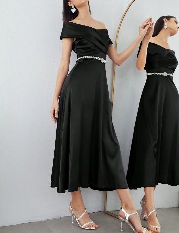 Rochie medie SHEIN, negru