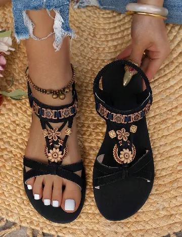 Sandale SHEIN, negru