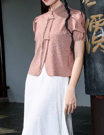 Bluza SHEIN, roz pudra