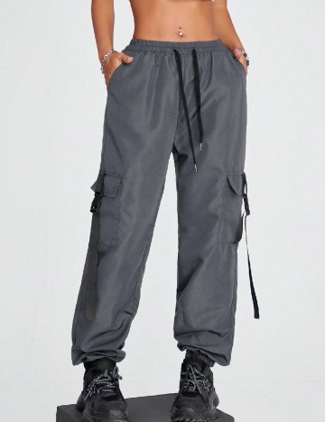 Pantaloni SHEIN, gri