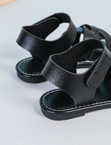 Sandale Shein Kids, negru