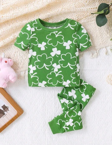 Compleu Shein Kids, verde