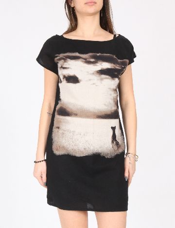 Rochie scurta Zara, negru