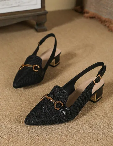 Pantofi SHEIN, negru