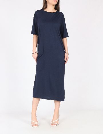 Rochie medie Zara, albastru