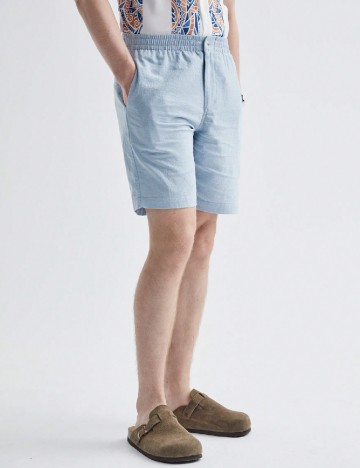 Pantaloni scurti SHEIN, bleu