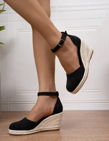 Sandale SHEIN, negru