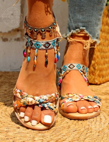 Sandale SHEIN, mix culori