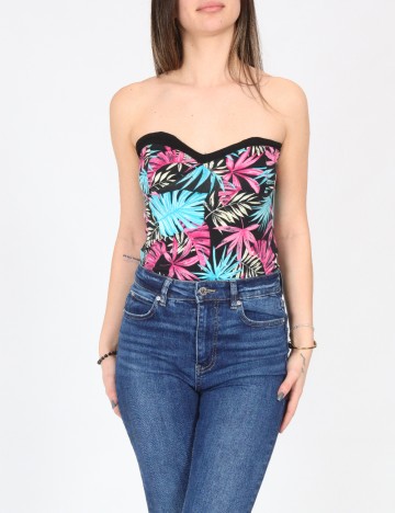 Body Bershka, floral