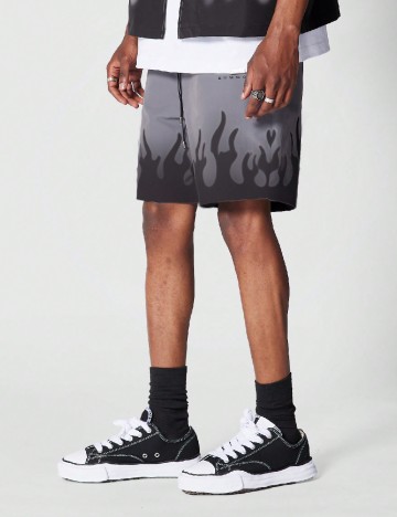 Pantaloni scurti SUMWON, gri