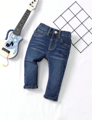 Blugi Shein Kids, albastru