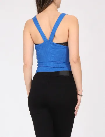 Top Bershka, albastru