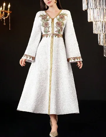 Rochie lunga SHEIN, alb