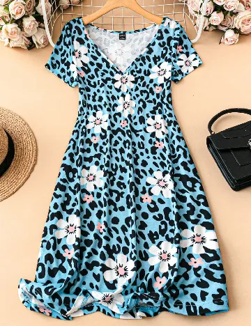 Rochie scurta SHEIN, mix culori