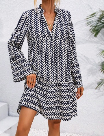 Rochie scurta SHEIN, bleumarin inchis