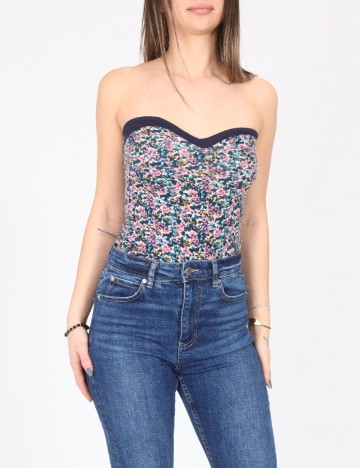 Body Bershka, albastru