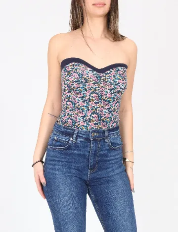 Body Bershka, albastru