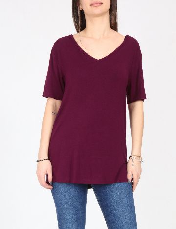 Tricou Pull&Bear, grena