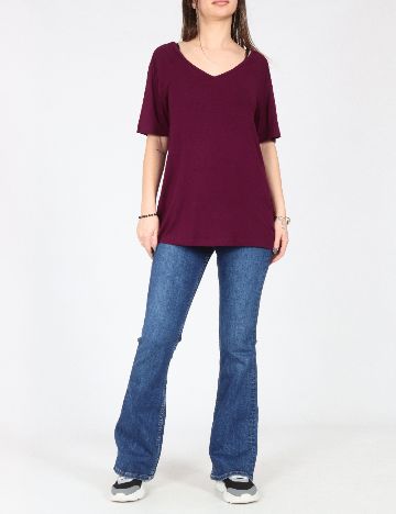 Tricou Pull&Bear, grena