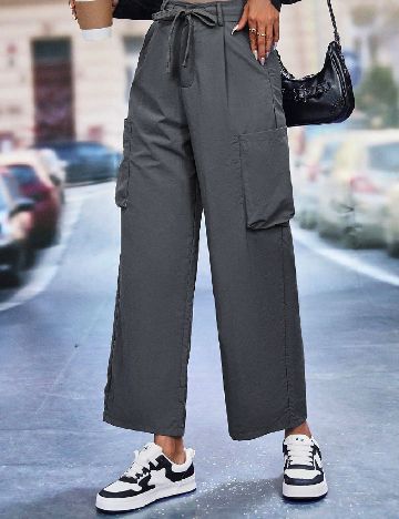 Pantaloni SHEIN, gri