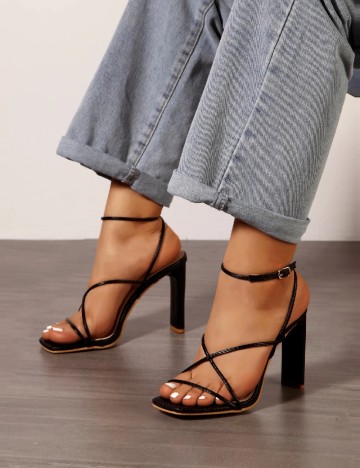 Sandale SHEIN, negru