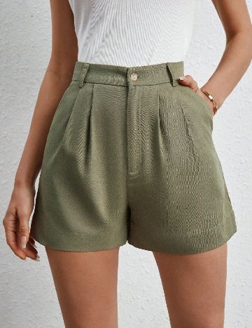 Pantaloni scurti SHEIN, verde