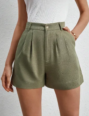 Pantaloni scurti SHEIN, verde