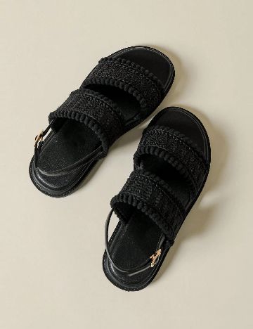 Sandale SHEIN, negru