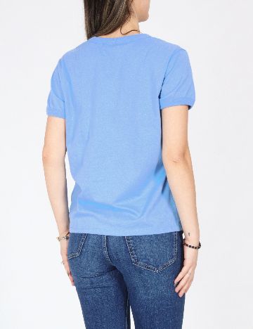 Tricou Bershka, albastru