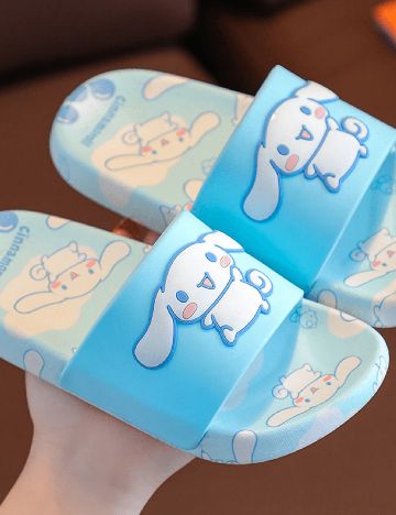 Slapi Shein Kids, albastru