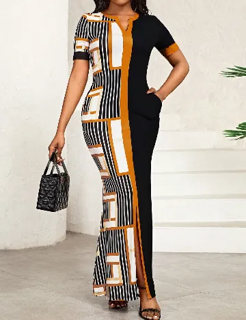 Rochie lunga SHEIN, mix culori