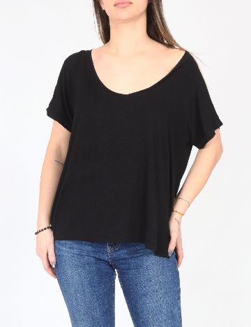 Tricou Pull&Bear, negru