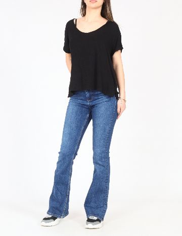 Tricou Pull&Bear, negru